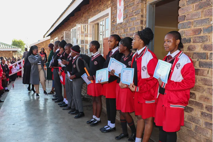Students celebrating